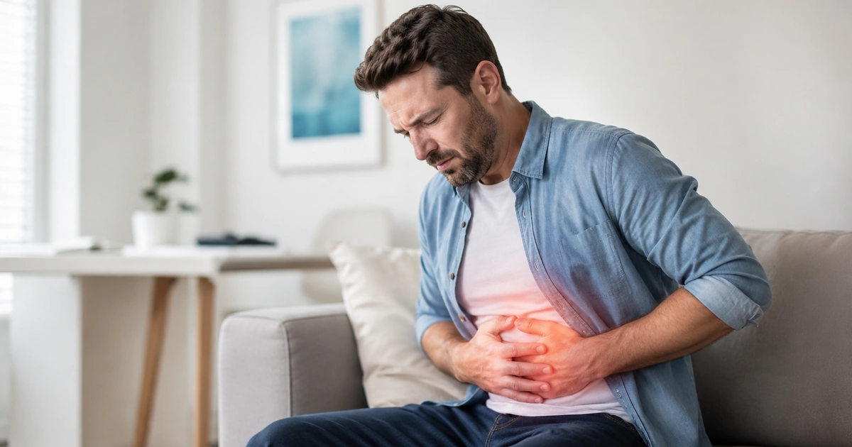 Dor abdominal persistente — avaliação com cirurgião digestivo em Recife